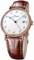 Breguet Classique Automatic White Dial 18kt Rose Gold Men's Watch 5177BR299V6