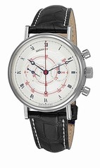 Breguet Classique Chronograph Automatic 18 kt White Gold Men's Watch 5247BB129V6