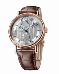 Breguet Classique Silver Dial 18kt Rose Gold Men's Watch 7727BR129WU