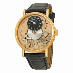 Breguet Tradition Automatic Skeleton Dial 18 kt Rose Gold Men's Watch 7027BRR99V6
