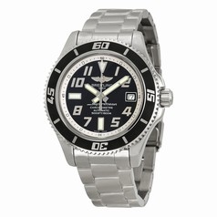 Breitling Aeromarine Superocean Black Dial Stainless Steel Men's Watch A1736402-BA29SS