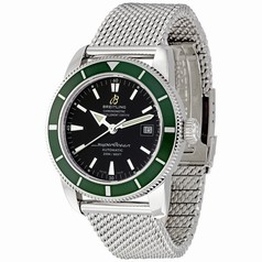 Breitling Aeromarine Superocean Heritage Green Bezel Automatic Men's Watch A1732136-BA61SS