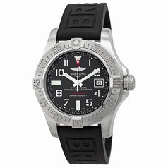 Breitling Avenger II Seawolf Black Dial Black Rubber Automatic Men's Watch A1733110-F563BKPD3