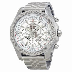 Breitling Bentley B05 Unitime Chronograph White Dial Stainless Steel Men's Watch AB0521U0-A755SS