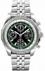 Breitling Bentley GT II Automatic Black and Green Dial Men's Watch A1336512/L520