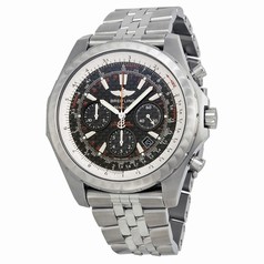 Breitling Bentley Motors T Black Dial Stainless Steel Men's Watch A253652D-BC59SS