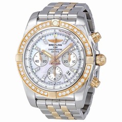Breitling Chronomat 44 Automatic Chronograph Diamond Men's Watch CB011053-A698TT