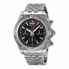 Breitling Chronomat BlackBird Automatic Chronograph Black Dial Men's Watch A4436010-BB71SS