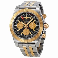 Breitling Chronomat GMT Automatic Chronograph Black Dial Men's Watch CB042012-BB86TT