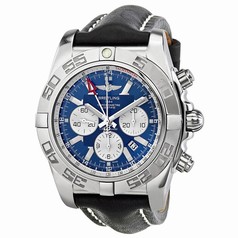 Breitling Chronomat GMT Automatic Chronograph Blue Dial Men's Watch AB041012-C834BKLT