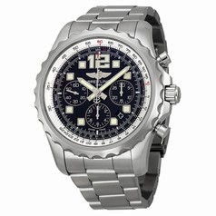 Breitling Chronospace Auto Black Stainless Steel Automatic Men's Watch A2336035-BA68SS