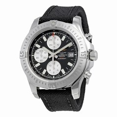 Breitling Colt Chronograph Automatic Black Dial Military Strap Men's Watch A1338811-BD83BKFT