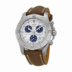 Breitling Colt Chronograph Silver Dial Stainless Steel Men's Watch A7338811-G790BRLT