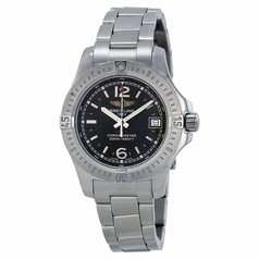 Breitling Colt Lady Black Dial Stainless Steel Watch A7738811-BD46SS