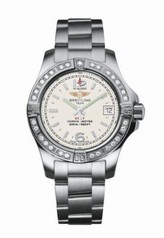 Breitling Colt Lady Stratus Silver Dial Professional III Steel Men's Watch A7738853-G793SS