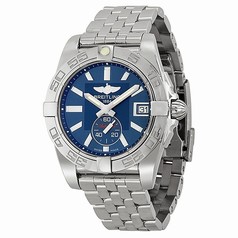 Breitling Galactic 36 Blue Dial Stainless Steel Men's Watch A3733012-C824SS