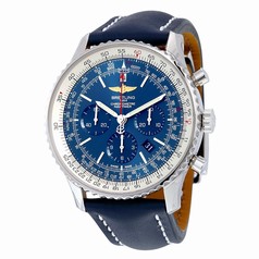 Breitling Navitimer 01 Blue Dial Chronograph Automatic Men's Watch AB012721-C889BLLD
