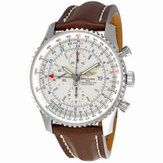 Breitling Navitimer World White Dial Men's Watch A2432212-G571BRLD
