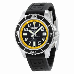 Breitling Superocean 42 Automatic Black Dial Rubber Strap Men's Watch A1736402-BA32BKPD3