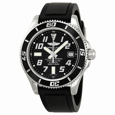 Breitling Superocean 42 Automatic Black Dial Stainless Steel Men's Watch A1736402-BA28