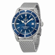 Breitling Superocean 42 Blue Dial Stainless Steel Men's Watch A1732116-C832SS