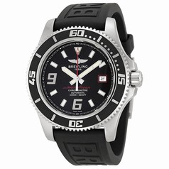 Breitling SuperOcean 44 Black Dial Black Rubber Men's Watch A1739102-BA76BKPT3
