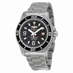 Breitling Superocean 44 Black Dial Stainless Steel Men's Watch A1739102-BA80SS