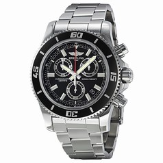 Breitling Superocean Chronograph M2000 Black Dial Men's Watch A73310A8-BB73