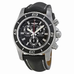 Breitling SuperOcean Chronograph M2000 Black Dial Men's Watch A73310A8-BB73BKLT