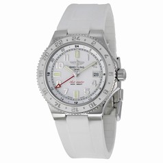 Breitling Superocean GMT Automatic White Dial Men's Watch A32380A9-A737