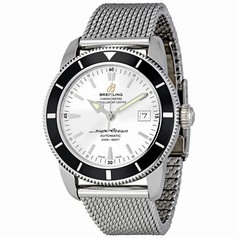 Breitling Superocean Heritage 42 Silver Dial Men's Watch A1732124-G717SS