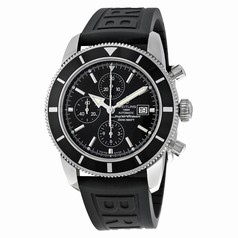 Breitling Superocean Heritage Automatic Chronograph Black Dial Black Rubber Men's Watch A1332024-B908BKPD3
