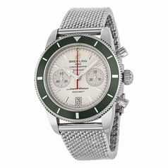 Breitling Superocean Heritage Chronograph White Dial Men's Watch A2337036-G753SS