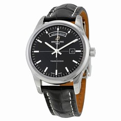Breitling Transocean Day & Date Black Dial Automatic Men's Watch A4531012-BB69BKCD
