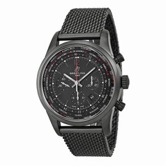 Breitling Transocean Unitime Pilot Black Dial Automatic Men's Watch MB0510U6-BC80SS