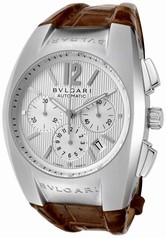 Bvlgari Ergon Chronograph Silver Dial Automatic Men's Quartz Watch EG406SLDCH