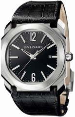 Bvlgari Octo Solotempo Black Dial Automatic Men's Watch 101964