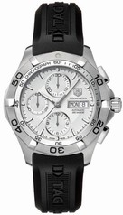 TAG Heuer Aquaracer Calibre 16 Day-Date Chronograph Silver Rubber (CAF2011.FT8011)