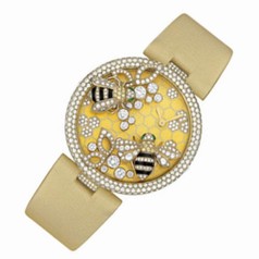 Cartier Bestiaire Bees Decor 18K Yellow Gold Set with Diamonds Dial Ladies Watch HPI00480