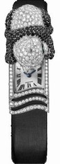 Cartier Bestiaire Secret Panda Silvered Dial Ladies Watch HPI00452