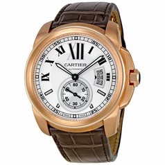 Cartier Calibre De Cartier Silver Dial Mechanical Men's Watch W7100009