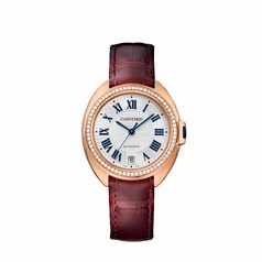 Cartier Clé Flinqué Dial Ladies Watch WJCL0013