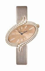 Cartier Delices Brushed Pink Gold Dial Ladies Watch WG800020