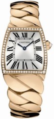 Cartier La Dona de Cartier Silver Dial 18kt Rose Gold Ladies Watch WE60050I