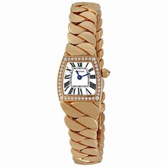 Cartier La Dona Mini 18k Rose Gold Diamond Watch WE60086I