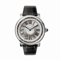 Cartier Rotonde de Cartier Astrotourbillon 18 kt White Gold Men's Watch W1556204