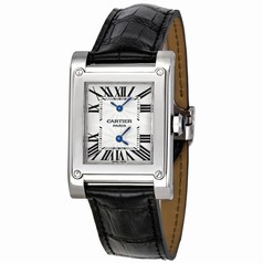 Cartier Tank A Vis Dual Time Zone Ladies Watch W1534351