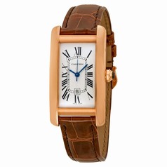 Cartier Tank Americaine 18kt Pink Gold Medium Watch W2620030