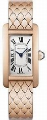 Cartier Tank Americaine Silver Dial Ladies Watch W2620031