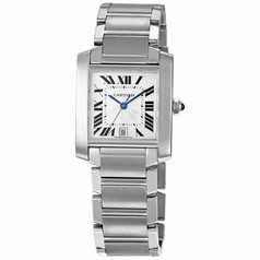 Cartier Tank Francaise Steel Men's Watch W51002Q3
